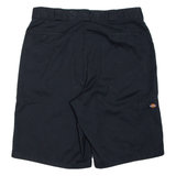 DICKIES Mens Workwear Shorts Black Loose XL W40