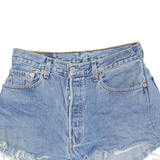 LEVI'S 501 Womens Denim Shorts Blue Relaxed L W33