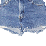 LEVI'S 517 Womens Denim Shorts Blue Relaxed XXS W24