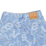 LEVI'S 501 BIG E Womens Denim Shorts Blue Relaxed XS W26