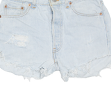 LEVI'S 501 Womens Denim Shorts Blue Relaxed M W30