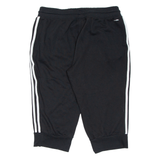 ADIDAS Womens Pedal Pushers Shorts Black Relaxed XL W34