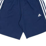 ADIDAS Mesh Lining Mens Swimming Shorts Blue Relaxed S W26