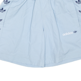 ADIDAS Mesh Lining Mens Swimming Shorts Blue Relaxed S W26