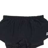REEBOK Womens Sports Shorts Black Relaxed S W30