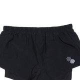 REEBOK Womens Sports Shorts Black Relaxed S W30