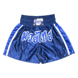 FARABI MUAY THAI Mens Sports Shorts Blue Relaxed L W28