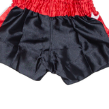 EAGLES GYM WALES Thai Boxing Mens Sports Shorts Red Relaxed S W20