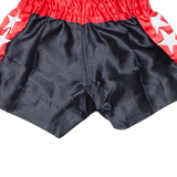 EAGLES GYM WALES Thai Boxing Mens Sports Shorts Red Relaxed S W20