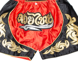 Thai Boxing Mens Sports Shorts Red Relaxed M W22