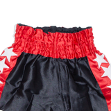 EAGLES GYM WALES Thai Boxing Mens Sports Shorts Red Relaxed S W20