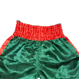 Thai Boxing Mens Sports Shorts Green Relaxed XS W20