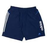 ADIDAS Mesh Lining Mens Sports Shorts Blue Relaxed XL W32