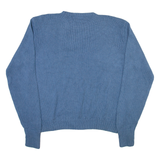 POLO RALPH LAUREN Mens Jumper Blue Tight Knit XL