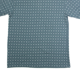 BERT PULITZER Mens Polo Shirt Green 90s Diamond L