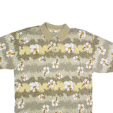 TOMMY BAHAMA Mens Polo Shirt Green 90s Floral M
