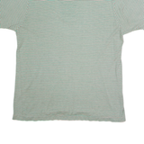 HATHAWAY Jack Nicklaus Mens Polo Shirt Green 90s Striped L