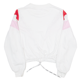 LEVI'S Cropped Womens Sweatshirt White XS