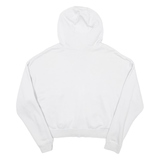 NIKE Mens White Hoodie Full Zip S