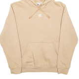 ADIDAS Womens Beige Hoodie UK 10