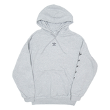 ADIDAS Womens Grey Hoodie UK 4