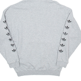 ADIDAS Womens Grey Hoodie UK 4