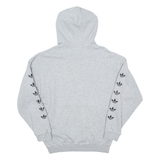 ADIDAS Womens Grey Hoodie UK 4