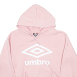 UMBRO Womens Pink Hoodie S