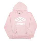 UMBRO Womens Pink Hoodie S