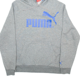 PUMA Mens Grey Hoodie M