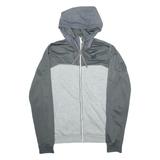 NIKE Mens Grey Hoodie Full Zip S