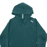 PUMA Womens Green Hoodie S