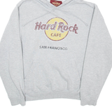 HARD ROCK CAFE San Fransisco Mens Grey Hoodie USA M