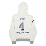 CHAMPION Pinetree Muddogs Mens Cream Hoodie M