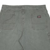 DICKIES Mens Workwear Shorts Green Relaxed XL W40
