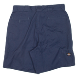 DICKIES Mens Workwear Shorts Blue M W34