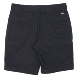 DICKIES Mens Workwear Shorts Black L W36