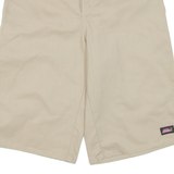 DICKIES Mens Workwear Shorts Beige M W30