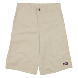 DICKIES Mens Workwear Shorts Beige M W30