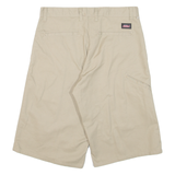 DICKIES Mens Workwear Shorts Beige M W30