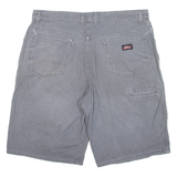 DICKIES Mens Workwear Shorts Grey XL W38
