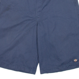 DICKIES Mens Workwear Shorts Blue L W36