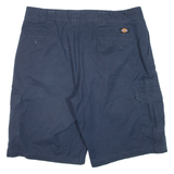 DICKIES Mens Workwear Shorts Blue XL W38