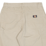 DICKIES Mens Workwear Shorts Beige M W30