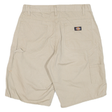 DICKIES Mens Workwear Shorts Beige M W30