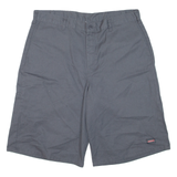 DICKIES Mens Workwear Shorts Grey XL W38