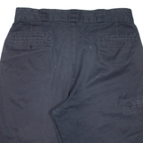 DICKIES Mens Workwear Shorts Black L W36