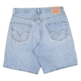 LEVI'S 550 Womens Jorts Shorts Blue L W34
