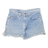 LEVI'S Womens Denim Shorts Blue M W31