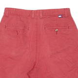 TOMMY HILFIGER Mens Chino Shorts Red M W31
